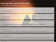 Tablet Screenshot of biblioteconomistas.blogspot.com