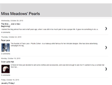 Tablet Screenshot of missmeadowsvintagepearls.blogspot.com