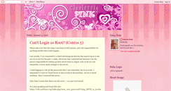 Desktop Screenshot of cluelesslypink.blogspot.com