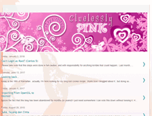 Tablet Screenshot of cluelesslypink.blogspot.com