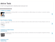 Tablet Screenshot of aktivetools.blogspot.com