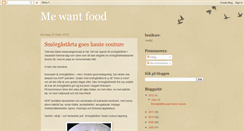 Desktop Screenshot of mewantfood-wewantfood.blogspot.com