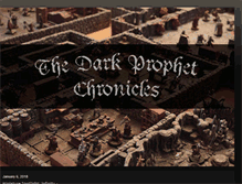 Tablet Screenshot of darkprophetchronicles.blogspot.com