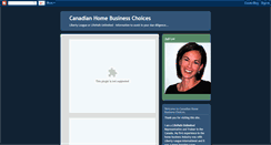 Desktop Screenshot of home-business-canada.blogspot.com