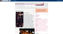 Desktop Screenshot of buenosairescitytour.blogspot.com