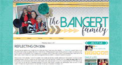 Desktop Screenshot of bangertfam.blogspot.com