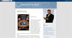 Desktop Screenshot of miraclesofthequransynx.blogspot.com