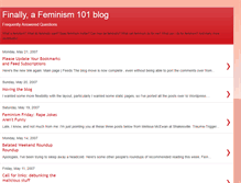 Tablet Screenshot of finallyfeminism101.blogspot.com