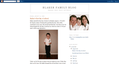 Desktop Screenshot of blakerfamilyblog.blogspot.com