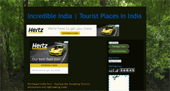 Desktop Screenshot of incredible-india1.blogspot.com