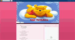 Desktop Screenshot of amorzinho-verdadeiro.blogspot.com