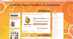 Desktop Screenshot of mercadoagroecologicozaragoza.blogspot.com