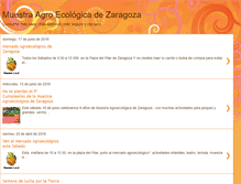 Tablet Screenshot of mercadoagroecologicozaragoza.blogspot.com