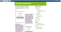 Desktop Screenshot of mollythemetalsmith.blogspot.com