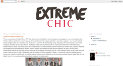 Desktop Screenshot of extremechic.blogspot.com