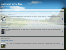 Tablet Screenshot of goodwinfamilytree.blogspot.com