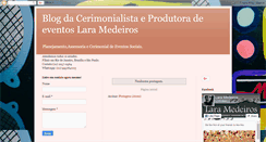 Desktop Screenshot of laramedeiroscerimonial.blogspot.com