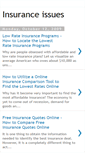 Mobile Screenshot of mm-insuranceissues.blogspot.com
