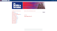 Desktop Screenshot of loshotelesdebarcelona.blogspot.com