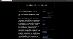 Desktop Screenshot of homemadefireworks.blogspot.com