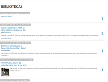 Tablet Screenshot of informacionsobrebibliotecas.blogspot.com