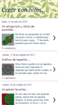 Mobile Screenshot of crear-con-hilos.blogspot.com