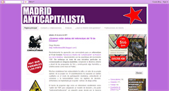 Desktop Screenshot of madridanticapitalista.blogspot.com