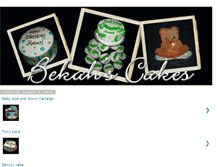 Tablet Screenshot of bekahscakes.blogspot.com