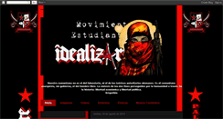 Desktop Screenshot of movimiento-estudiantilidealizarte.blogspot.com