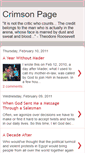 Mobile Screenshot of crimsonpage.blogspot.com