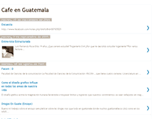 Tablet Screenshot of cafeenguatemala12345.blogspot.com