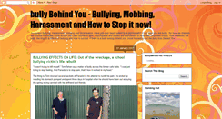 Desktop Screenshot of bullybehindyou.blogspot.com