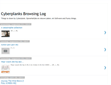 Tablet Screenshot of cyberplank.blogspot.com