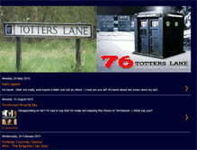 Tablet Screenshot of doctorwho76totterslane.blogspot.com