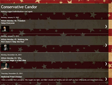 Tablet Screenshot of conservativecandor.blogspot.com