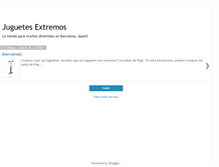 Tablet Screenshot of juguetesextremos.blogspot.com