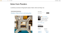 Desktop Screenshot of notesfromflanders.blogspot.com