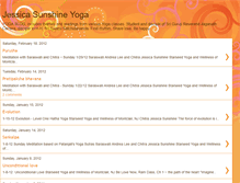 Tablet Screenshot of jessicasunshineyoga.blogspot.com