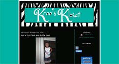 Desktop Screenshot of krooskloset.blogspot.com