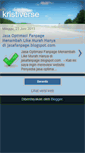Mobile Screenshot of kristiverse.blogspot.com