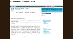 Desktop Screenshot of locodelweb.blogspot.com