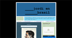 Desktop Screenshot of jordienbrasil.blogspot.com