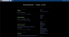 Desktop Screenshot of nonamedom.blogspot.com