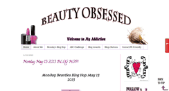 Desktop Screenshot of beautyobsessed2.blogspot.com