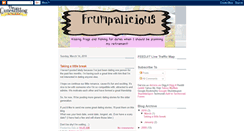 Desktop Screenshot of frumpalicious.blogspot.com