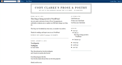 Desktop Screenshot of cody-clarke.blogspot.com