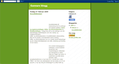 Desktop Screenshot of gunnar-gunnarsblogg.blogspot.com