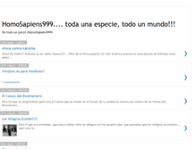 Tablet Screenshot of homosapiens999.blogspot.com