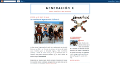 Desktop Screenshot of generacionx90.blogspot.com