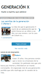 Mobile Screenshot of generacionx90.blogspot.com